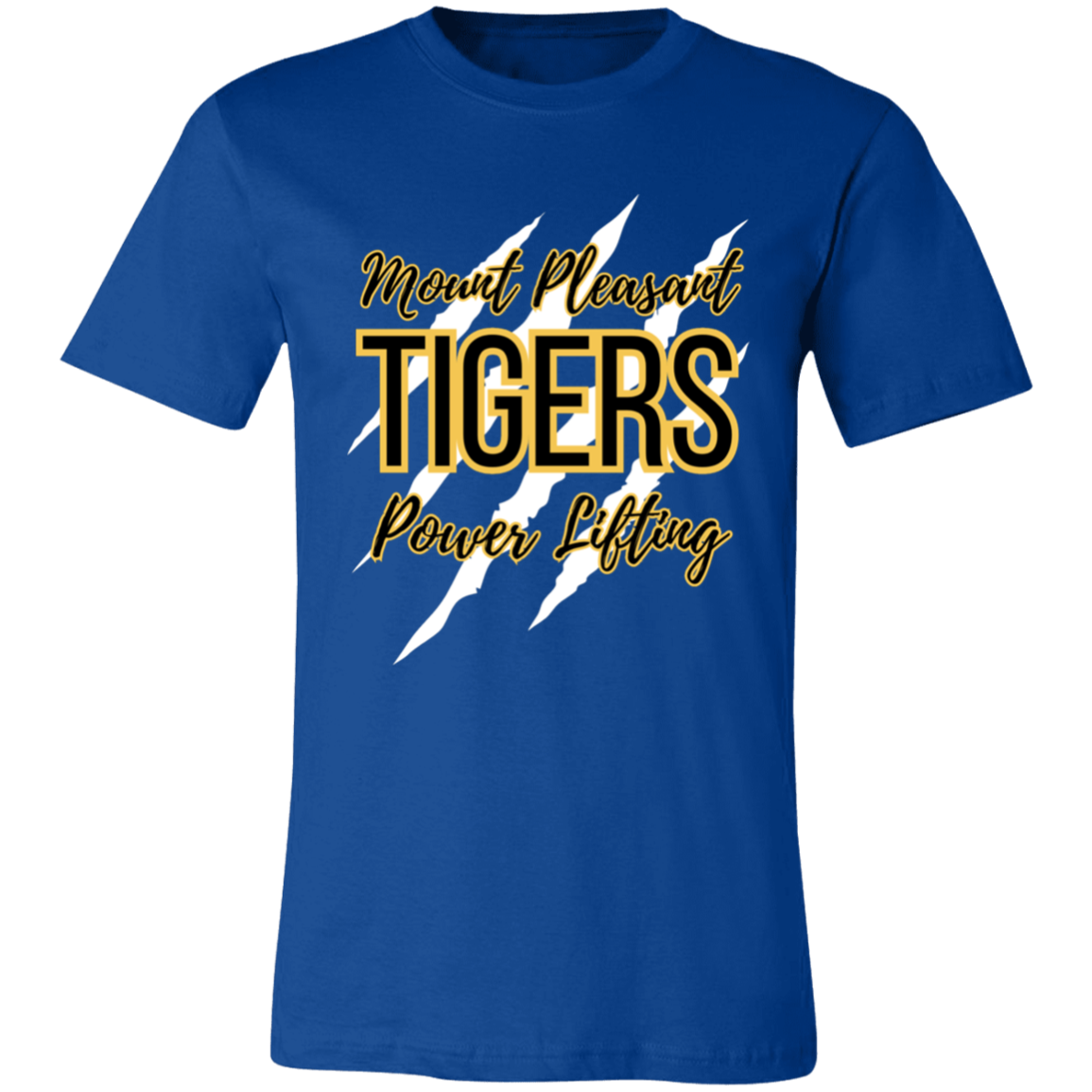 MPTiger Power Lifting Jersey Short-Sleeve T-Shirt