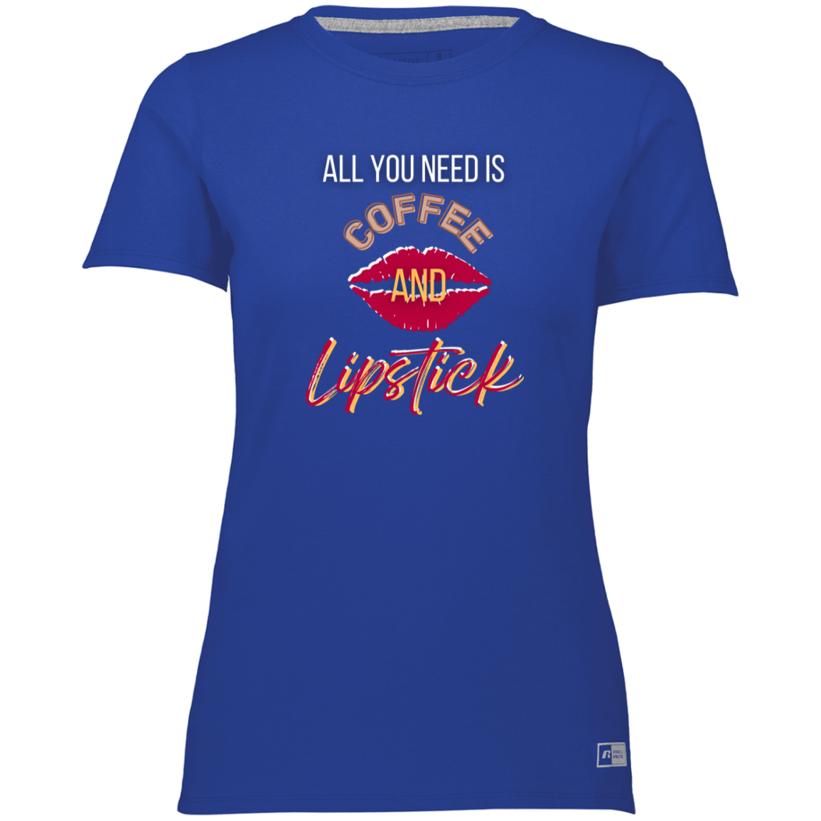 Coffee & Lipstick Ladies’ Essential Dri-Power Tee