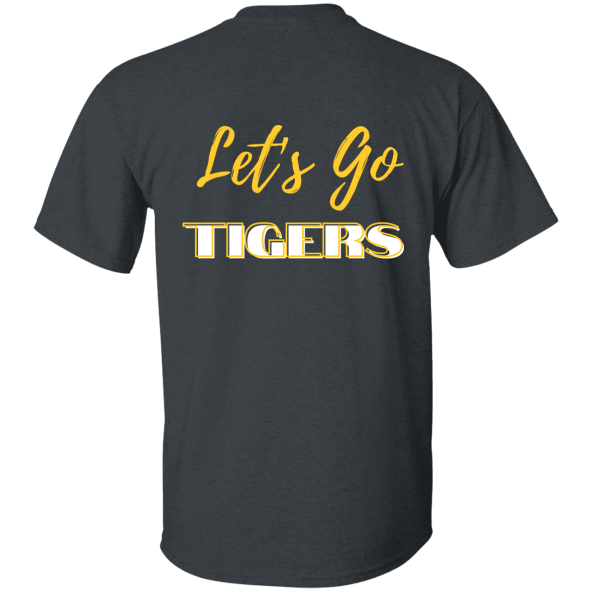 Gold MP Tigers 5.3 oz. T-Shirt