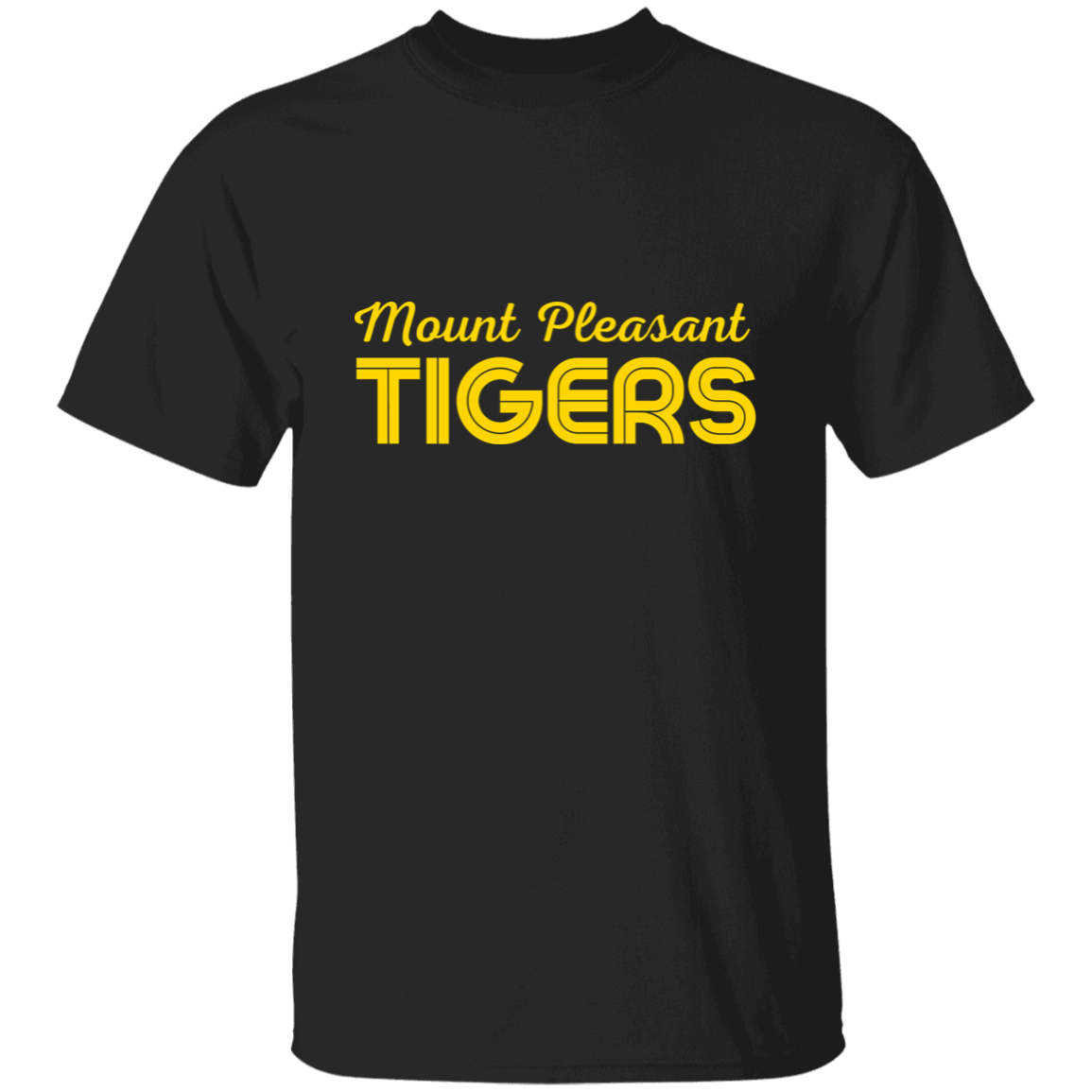 MP Tigers Gold- S-6xl- 5.3 oz. T-Shirt