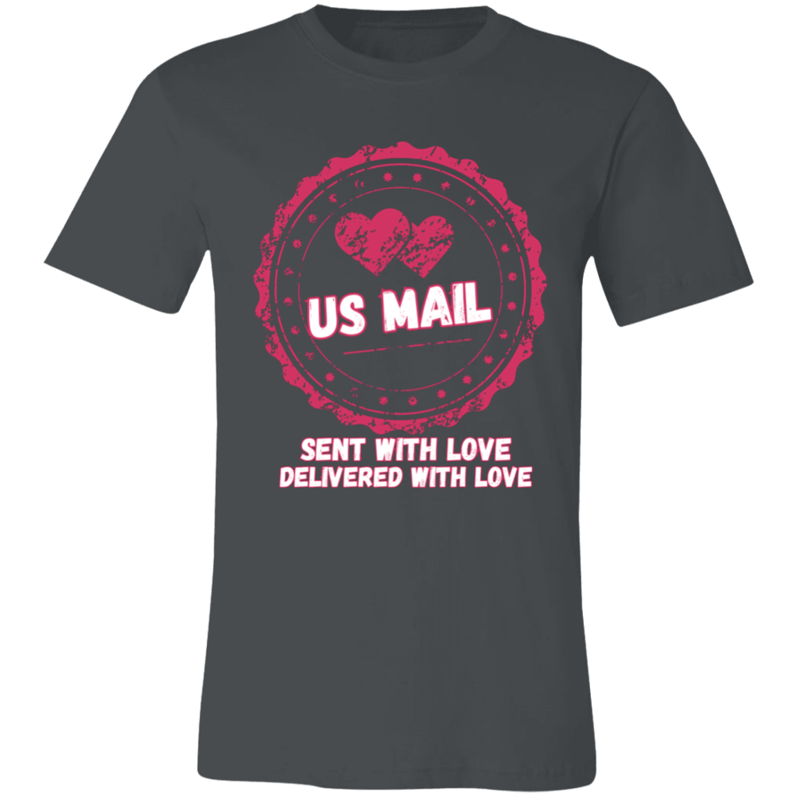 Sent With Love USMail Unisex Jersey Short-Sleeve T-Shirt