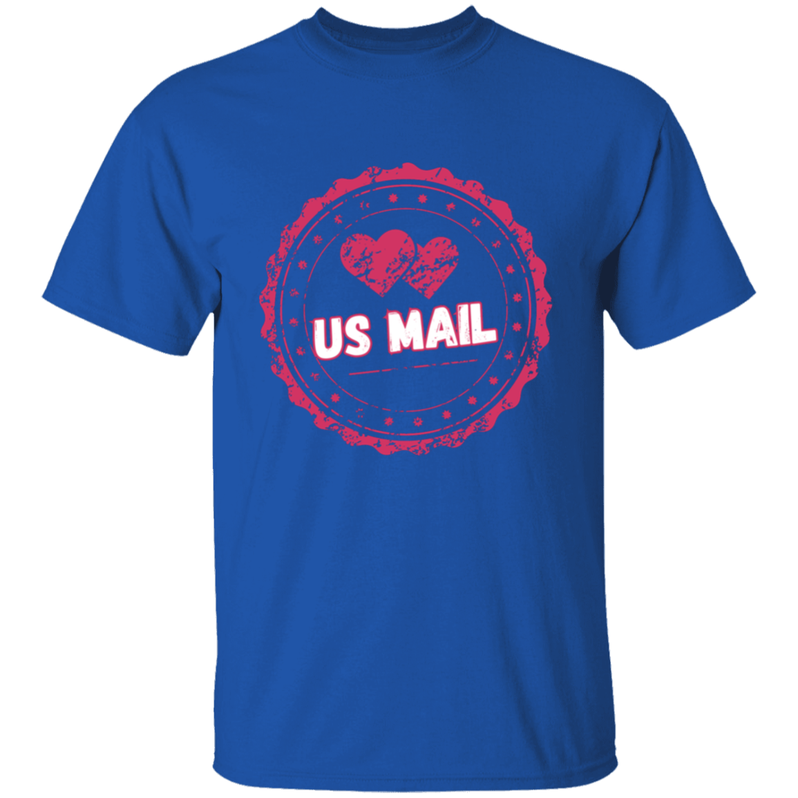 US Mail Hearts 5.3 oz. T-Shirt