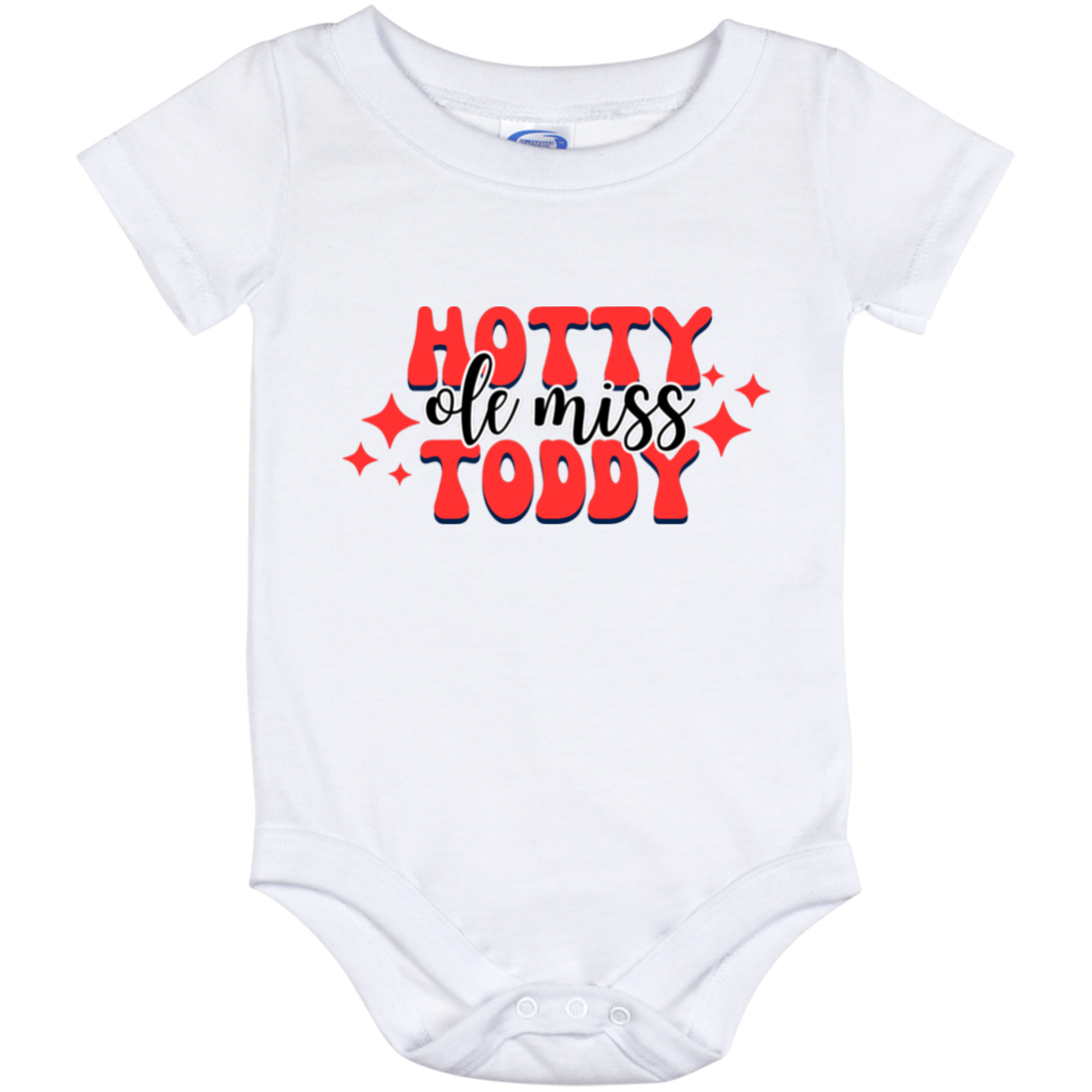 Ole Miss Hotty Toddy Baby Onesie 12 Month