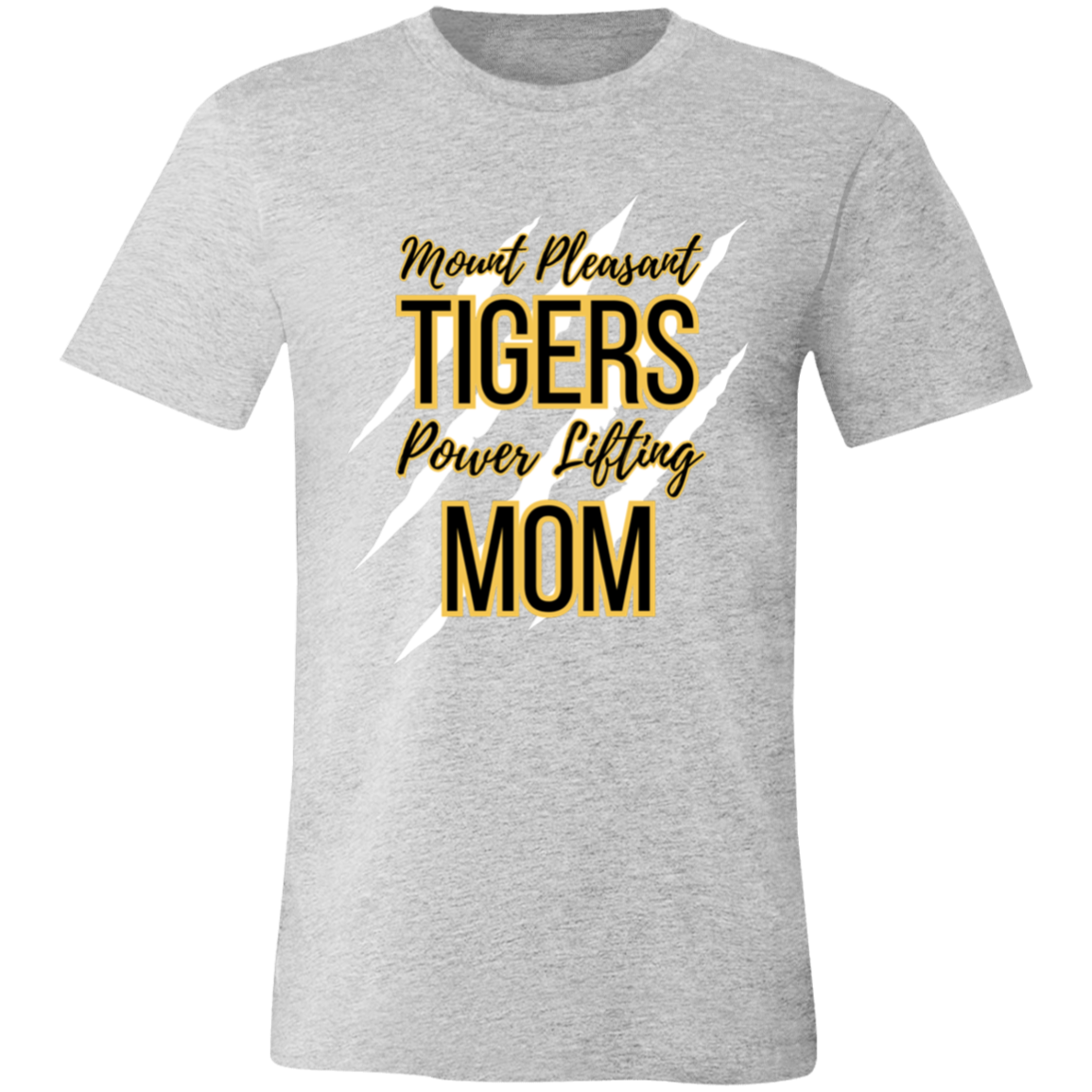 MPTiger Power Lifting MOM Jersey Short-Sleeve T-Shirt