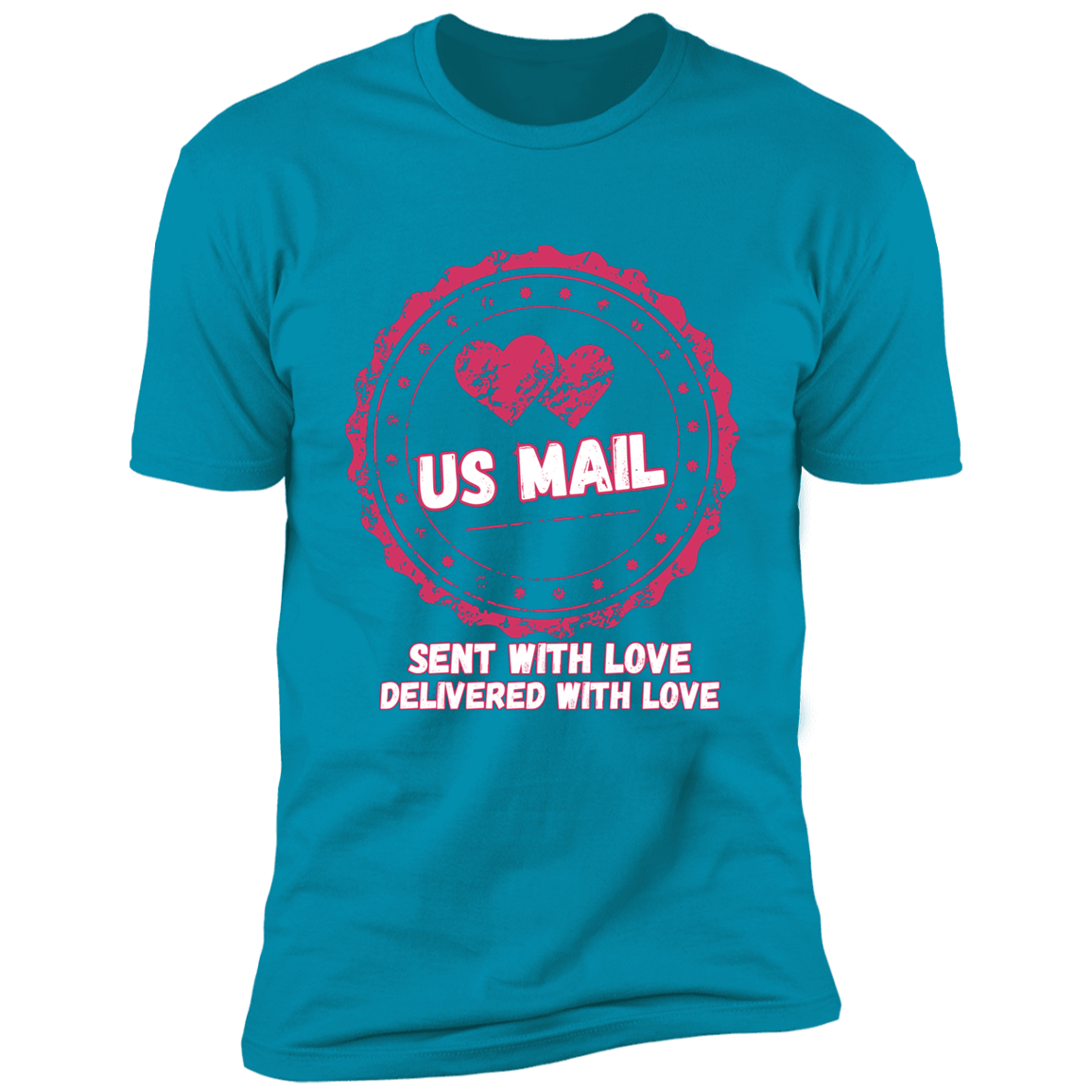 Sent With Love USMail Premium Short Sleeve T-Shirt