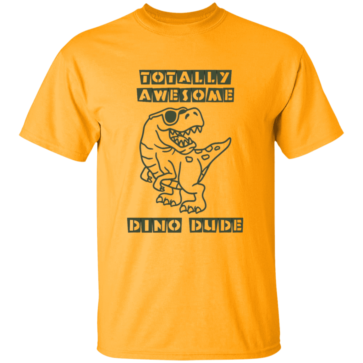 Dino Dude 100% Cotton T-Shirt