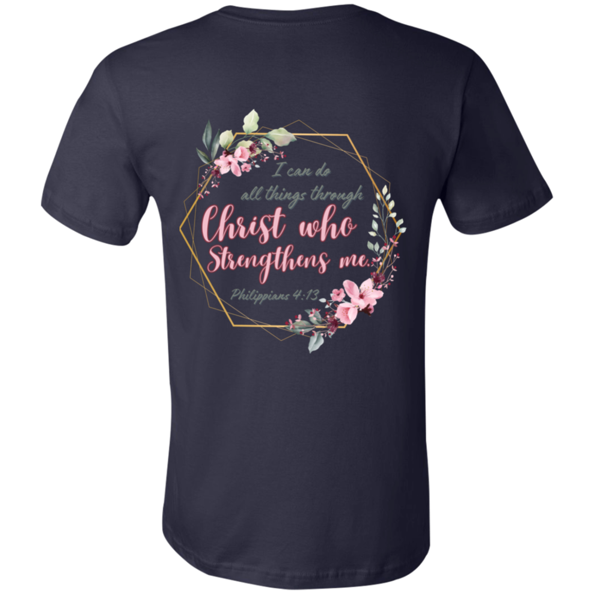 Phil 4:13 Jersey Short-Sleeve T-Shirt
