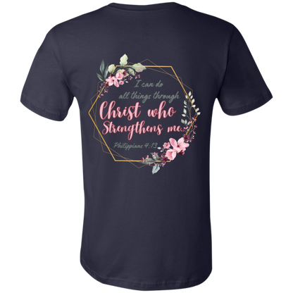 Phil 4:13 Jersey Short-Sleeve T-Shirt