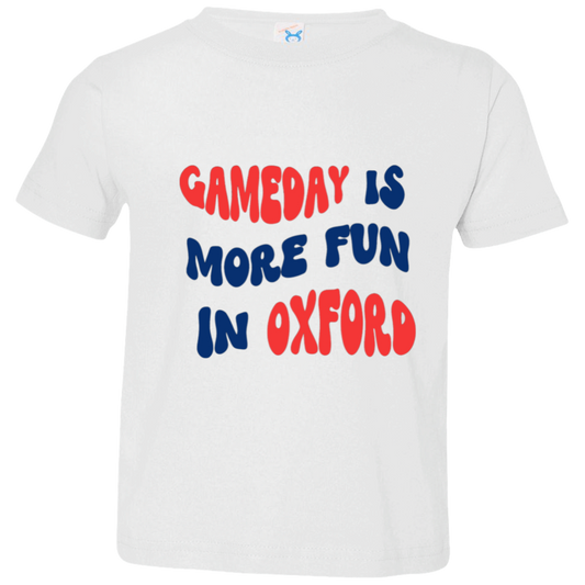 GAMEDAY OXFORD Toddler Jersey T-Shirt