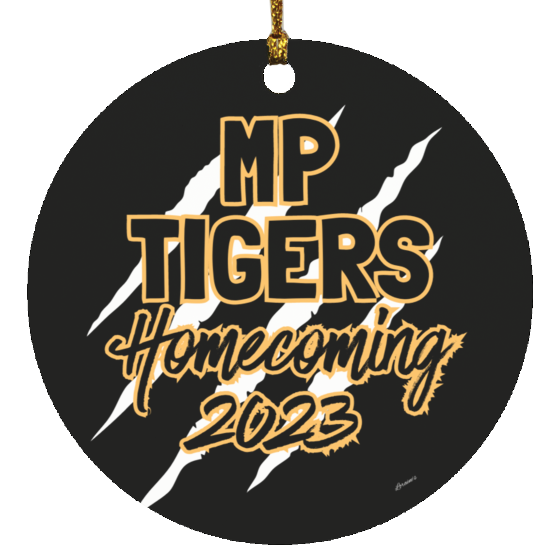 MP Tigers HoCo2023 Circle Ornament