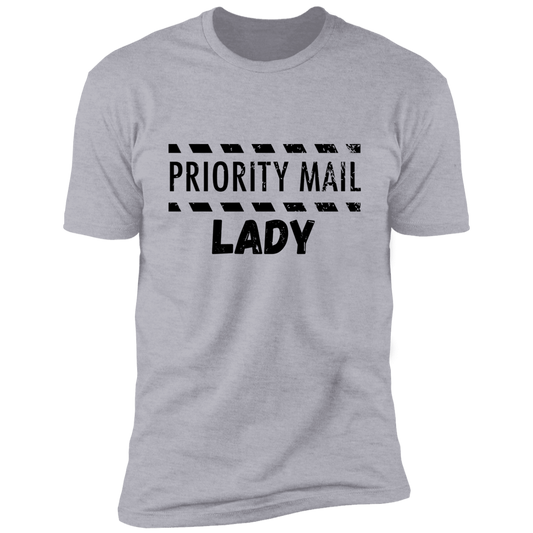 Priority Mail Lady Premium Short Sleeve T-Shirt