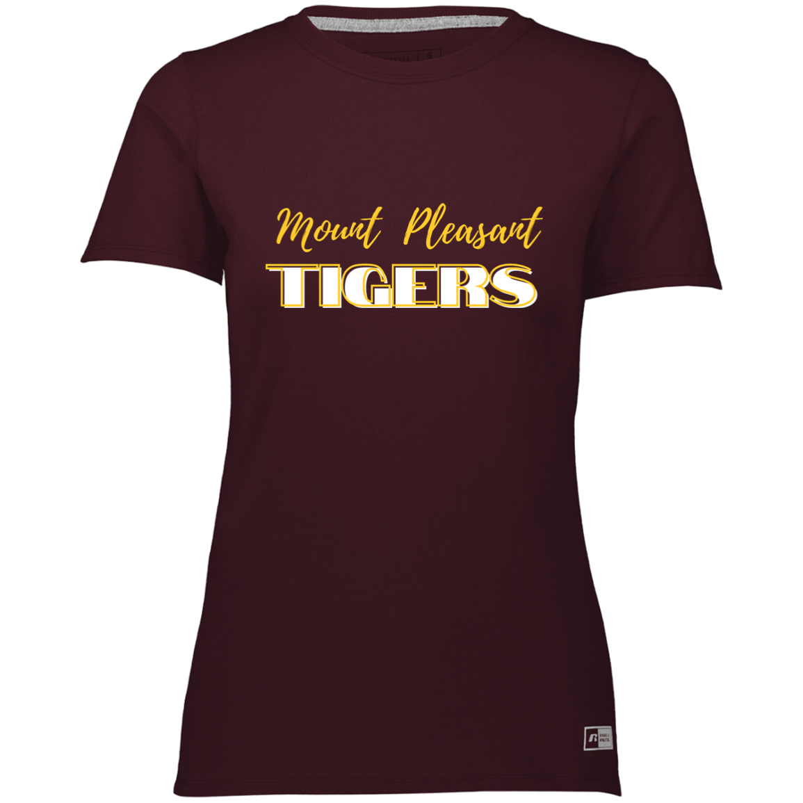 Gold MP Tigers Ladies’ Essential Dri-Power Tee
