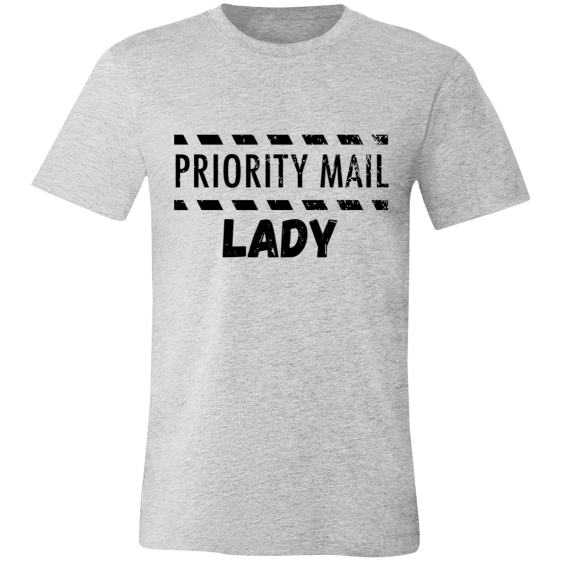 Priority Mail Lady Unisex Jersey Short-Sleeve T-Shirt