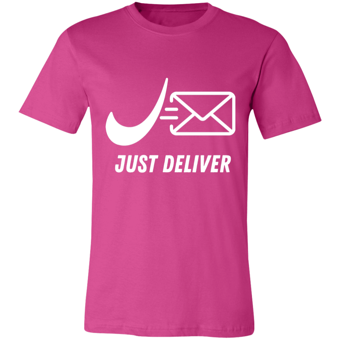 Just Deliver Envelope White Unisex Jersey Short-Sleeve T-Shirt
