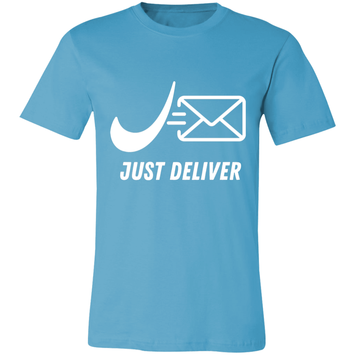 Just Deliver Envelope White Unisex Jersey Short-Sleeve T-Shirt