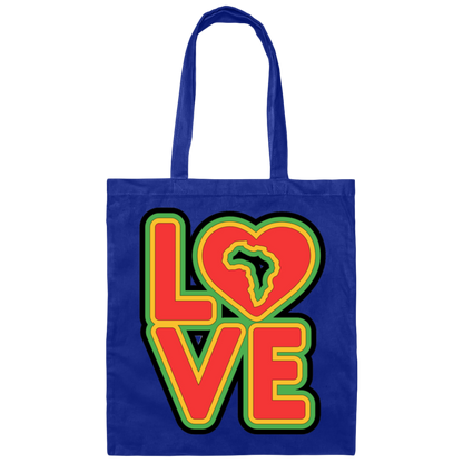 RYGB LOVE Canvas Tote Bag