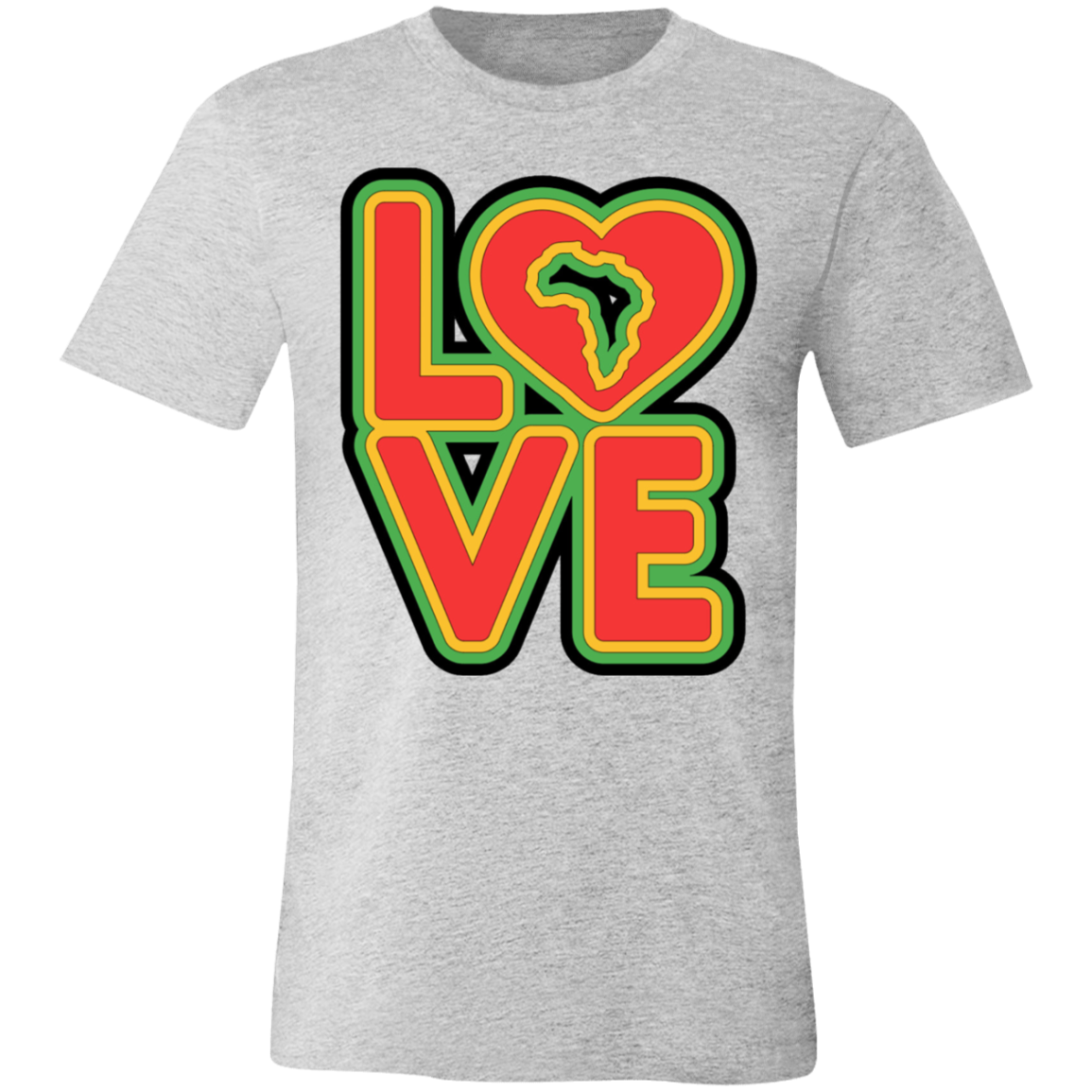 RYGB LOVE Unisex Jersey Short-Sleeve T-Shirt