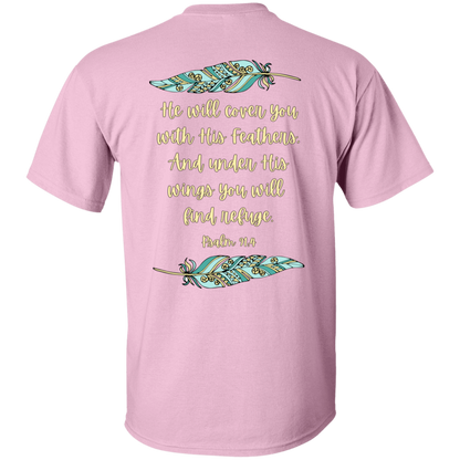 Psalm 91:4 T&Y 5.3 oz. T-Shirt