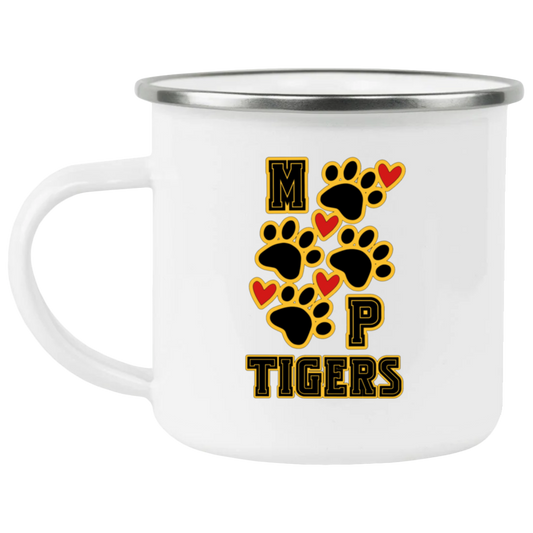 MP Tigers Heart & Sole Enamel Camping Mug