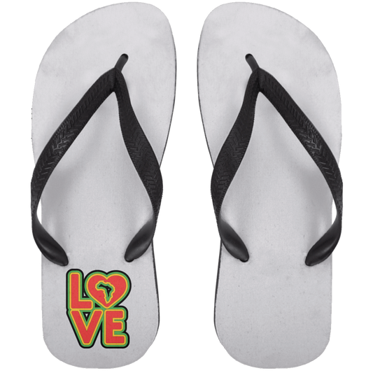 RYGB LOVE Adult Flip Flops