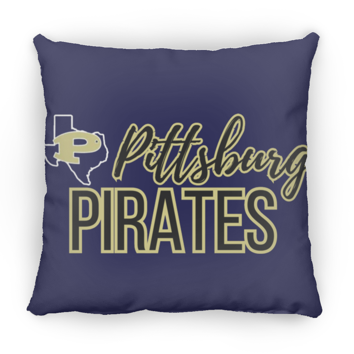 Pittsburg Pirates Medium Square Pillow
