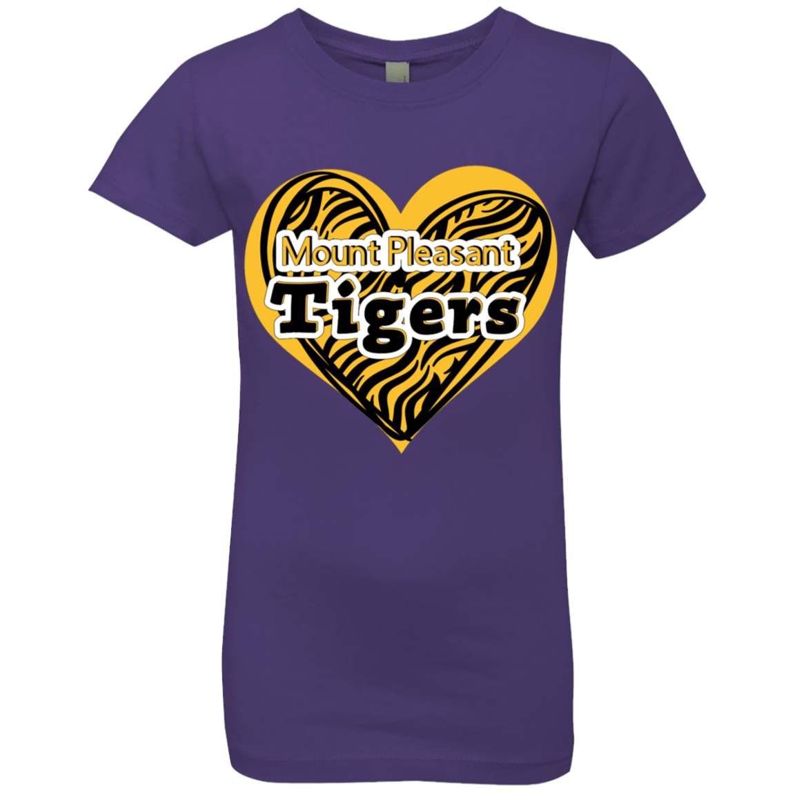 MP Tiger Love- Girls' Princess T-Shirt