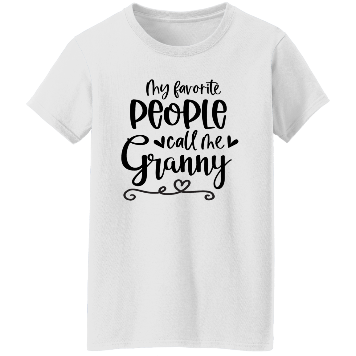 Fav People Granny- Ladies' 5.3 oz. T-Shirt