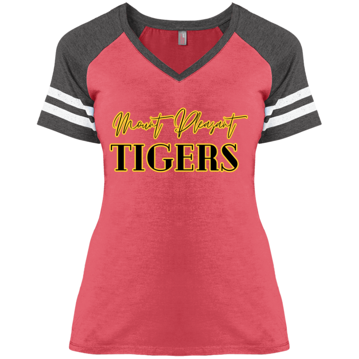 MP Tigers Ladies' Game V-Neck T-Shirt