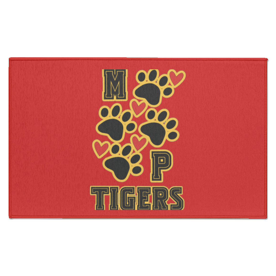MP Tigers Heart & Sole Indoor Doormat