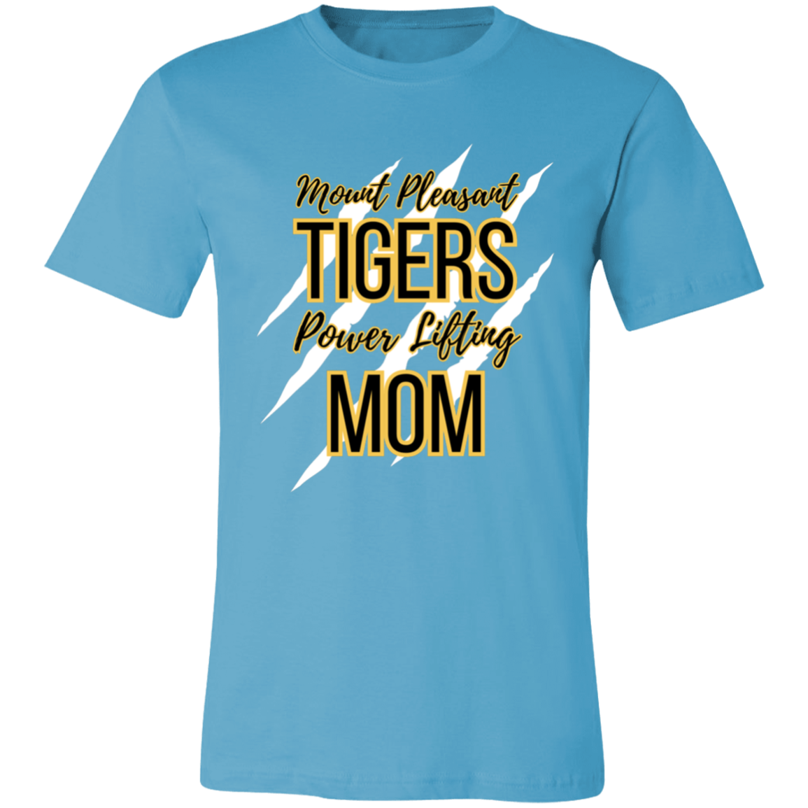 MPTiger Power Lifting MOM Jersey Short-Sleeve T-Shirt