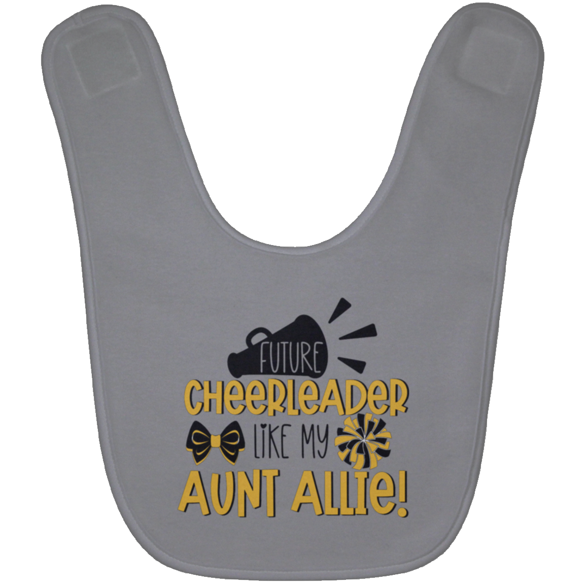 Future Cheerleader Allie Baby Bib