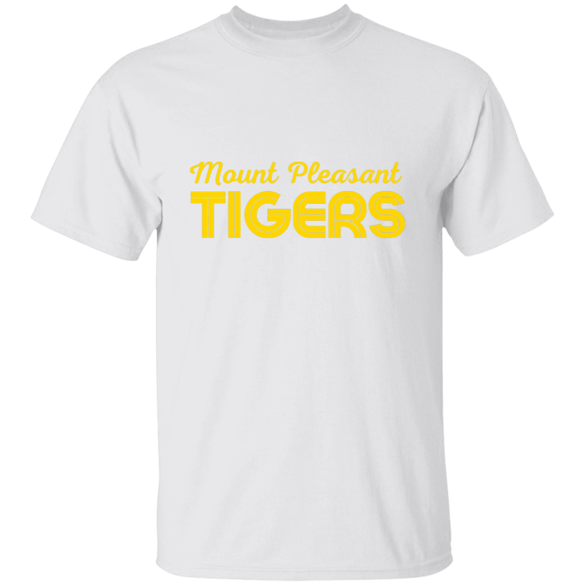 MP Tigers Gold- S-6xl- 5.3 oz. T-Shirt