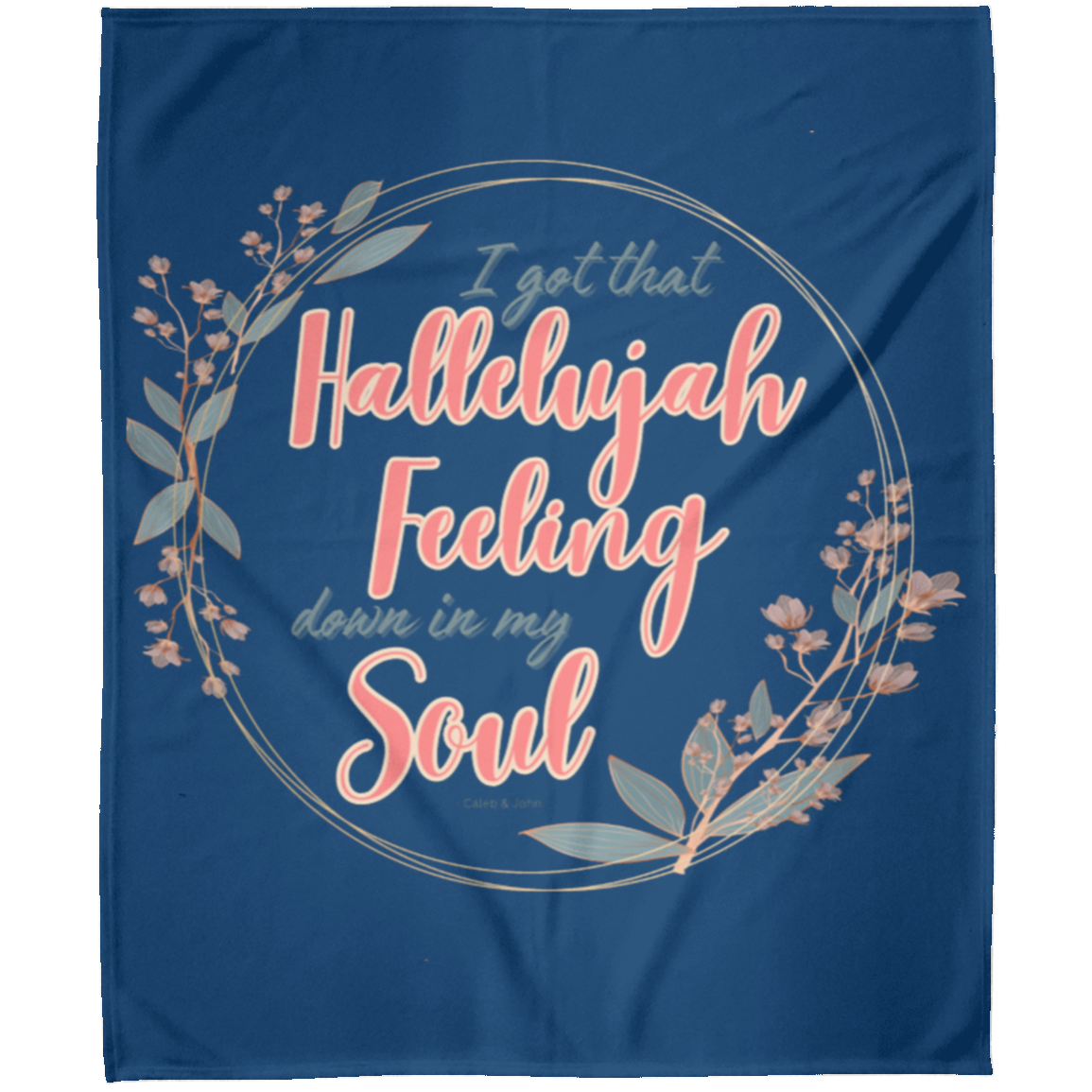 Hallelujah Feeling Arctic Fleece Blanket 50x60