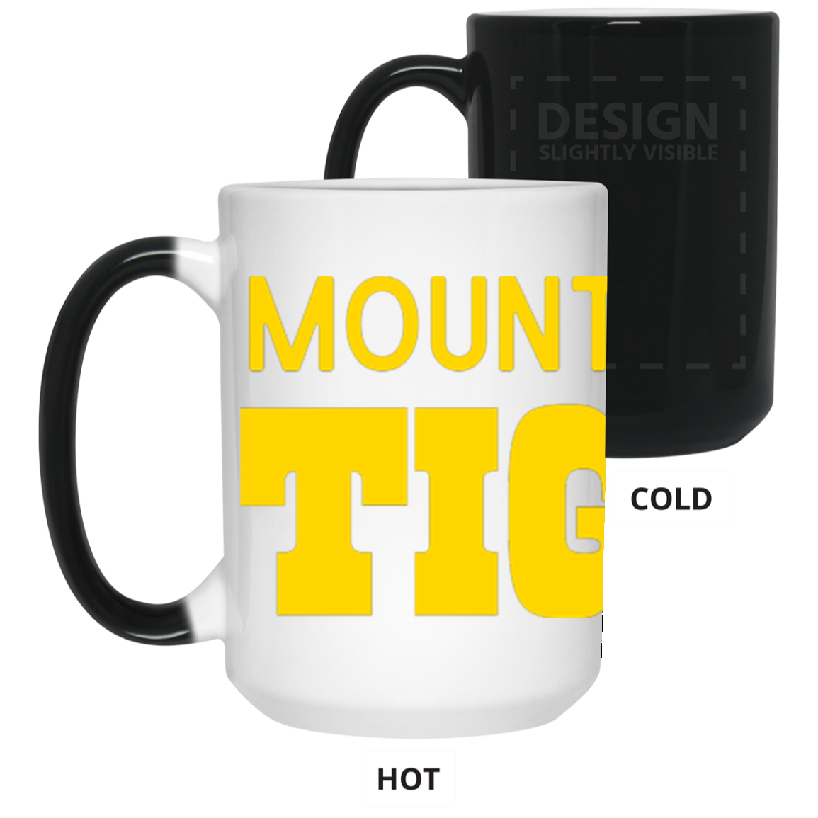 MP Tigers Gold 15 oz. Color Changing Mug