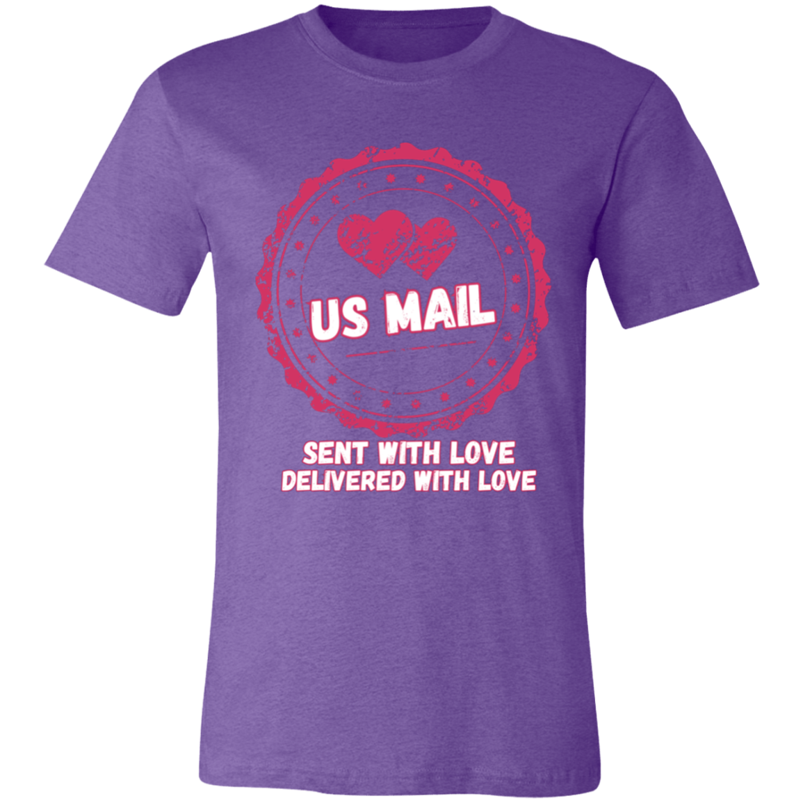 Sent With Love USMail Unisex Jersey Short-Sleeve T-Shirt