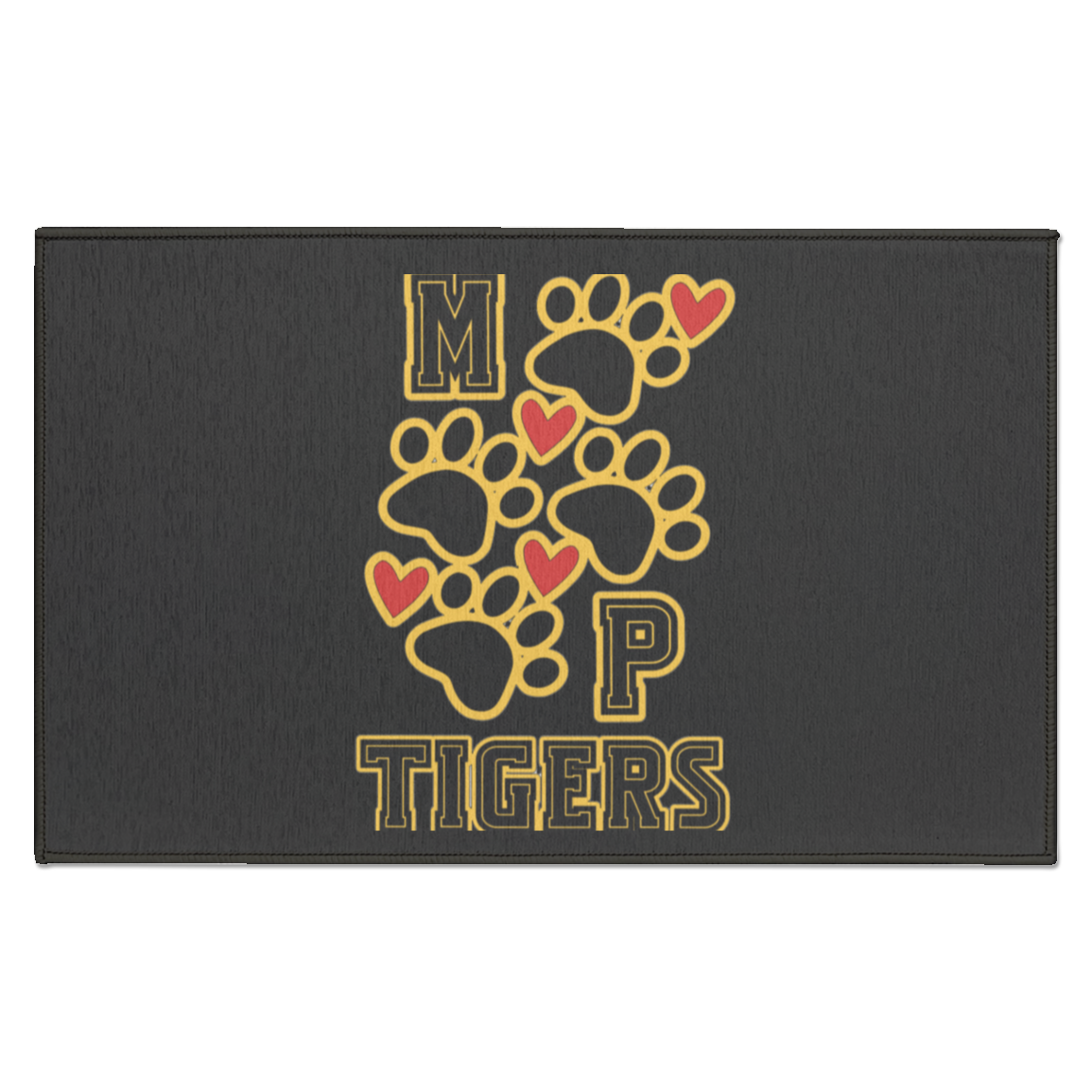 MP Tigers Heart & Sole Indoor Doormat