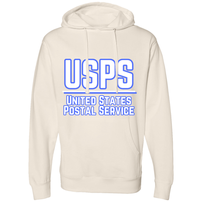 USPS B&W Midweight Hooded Sweatshirt