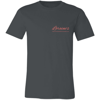 Psalm 91:4 Mauve Unisex Jersey Short-Sleeve T-Shirt