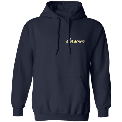 Colossians 3:23 yellow Pullover Hoodie 8 oz (Closeout)