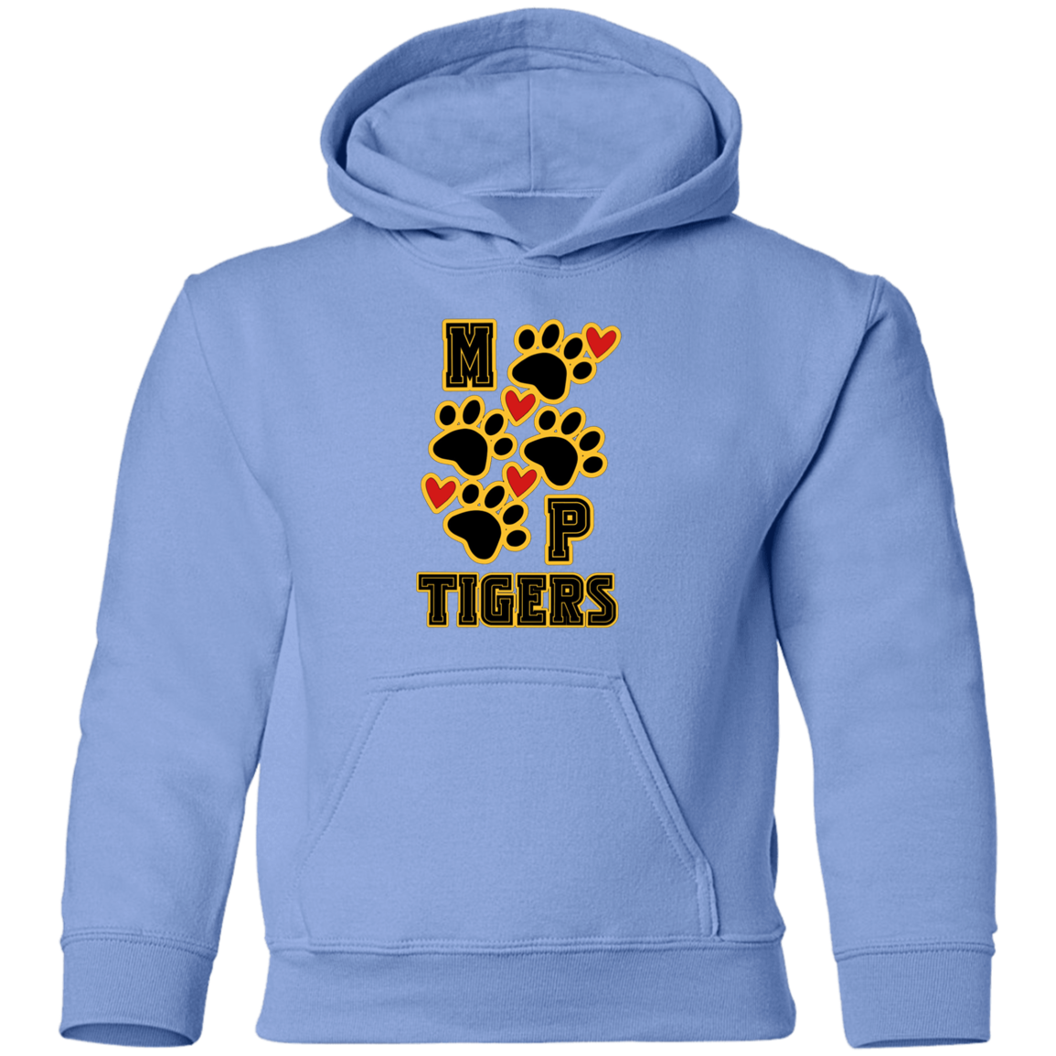 MP Tigers Heart & Sole- Youth Pullover Hoodie