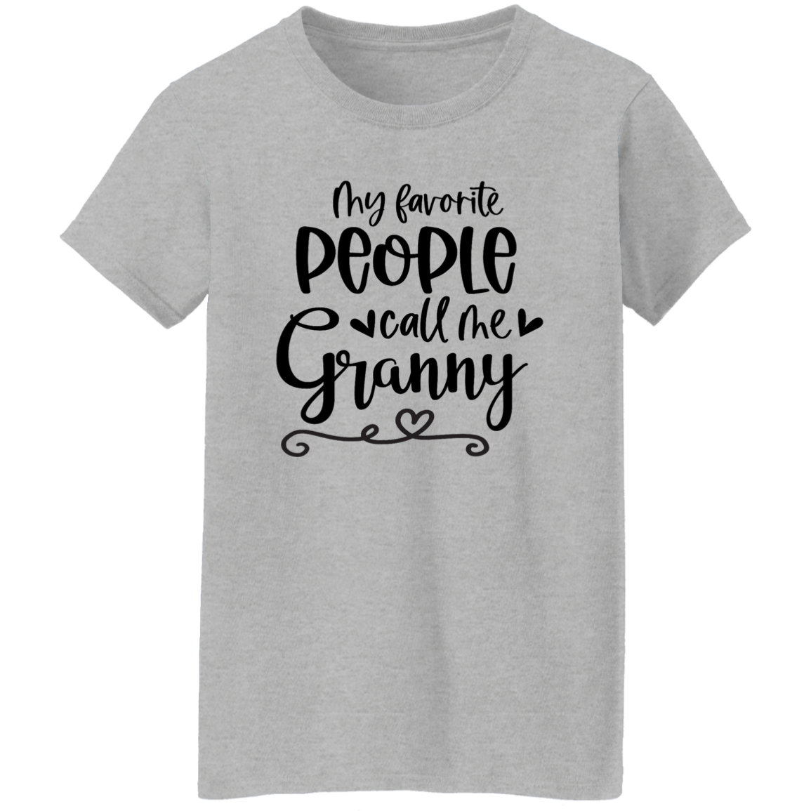 Fav People Granny- Ladies' 5.3 oz. T-Shirt