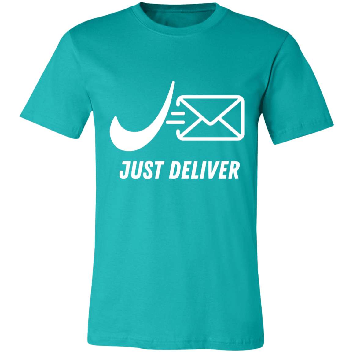 Just Deliver Envelope White Unisex Jersey Short-Sleeve T-Shirt