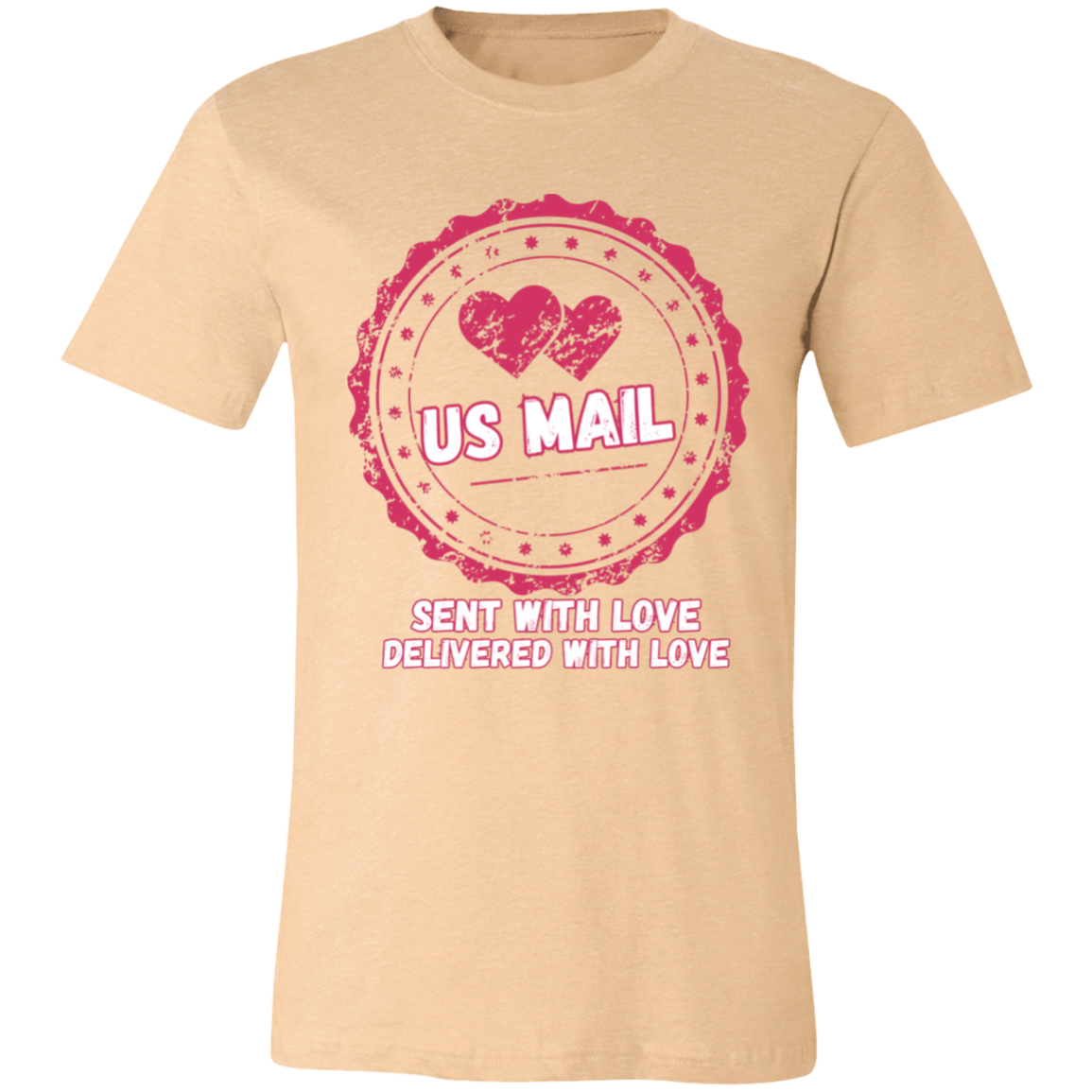 Sent With Love USMail Unisex Jersey Short-Sleeve T-Shirt
