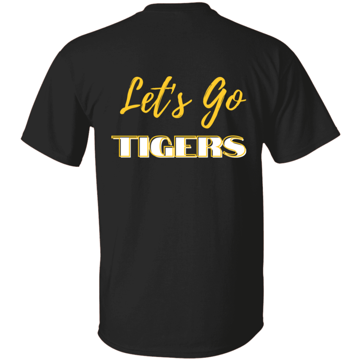 Gold MP Tigers 5.3 oz. T-Shirt