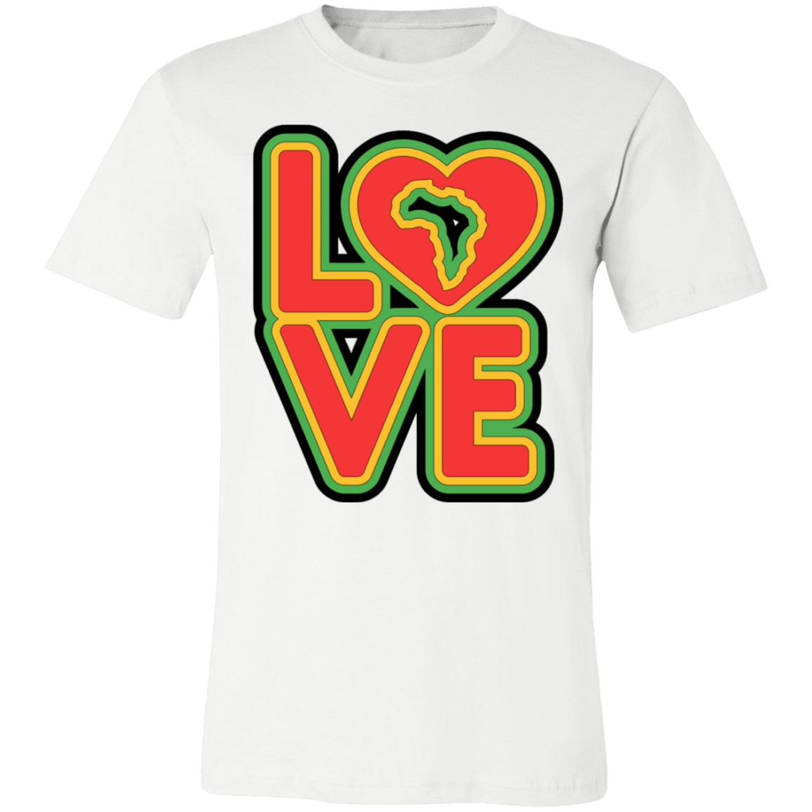 RYGB LOVE Unisex Jersey Short-Sleeve T-Shirt
