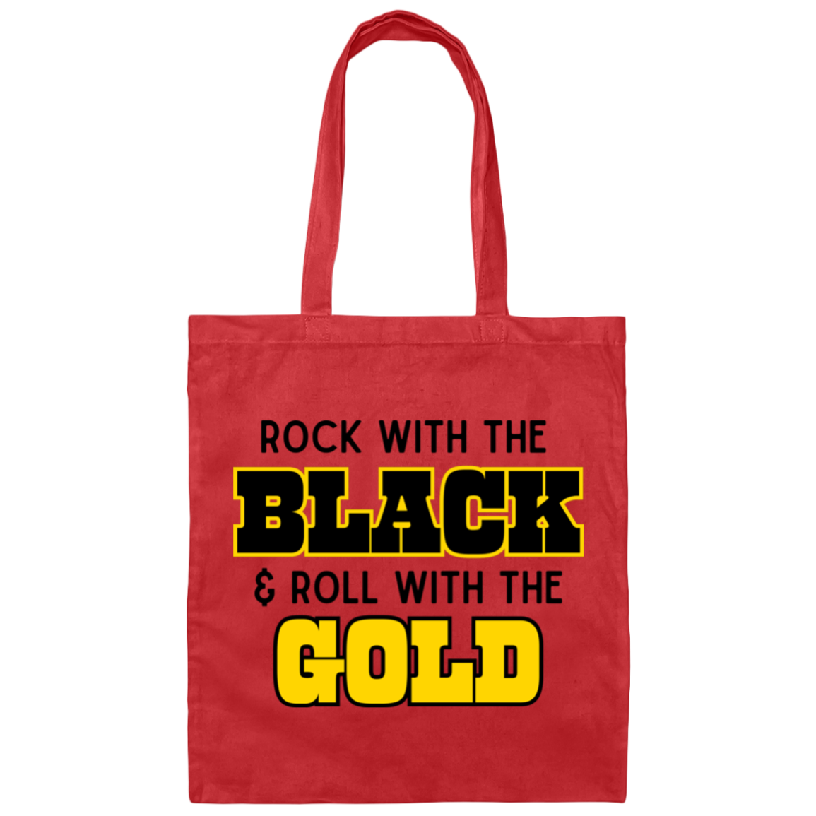 Rock and Roll Tigers Canvas Tote Bag