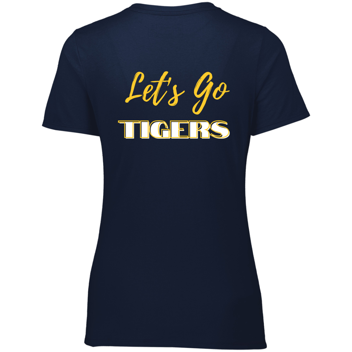 Gold MP Tigers Ladies’ Essential Dri-Power Tee