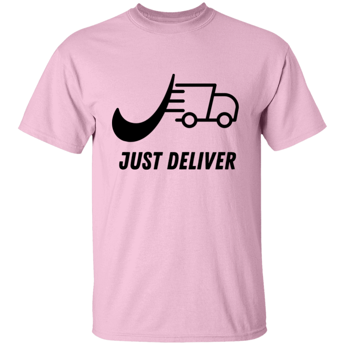 Just Deliver Truck Black 5.3 oz. T-Shirt