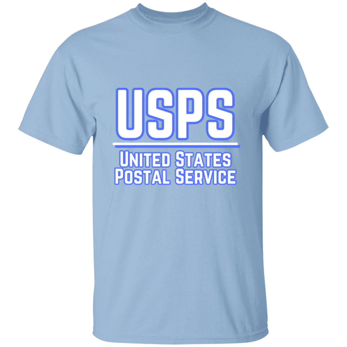 USPS B&W- 5.3 oz. T-Shirt