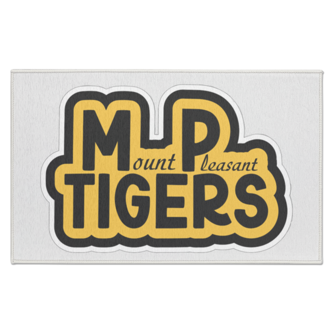 MP Tigers Black & Gold Indoor Doormat